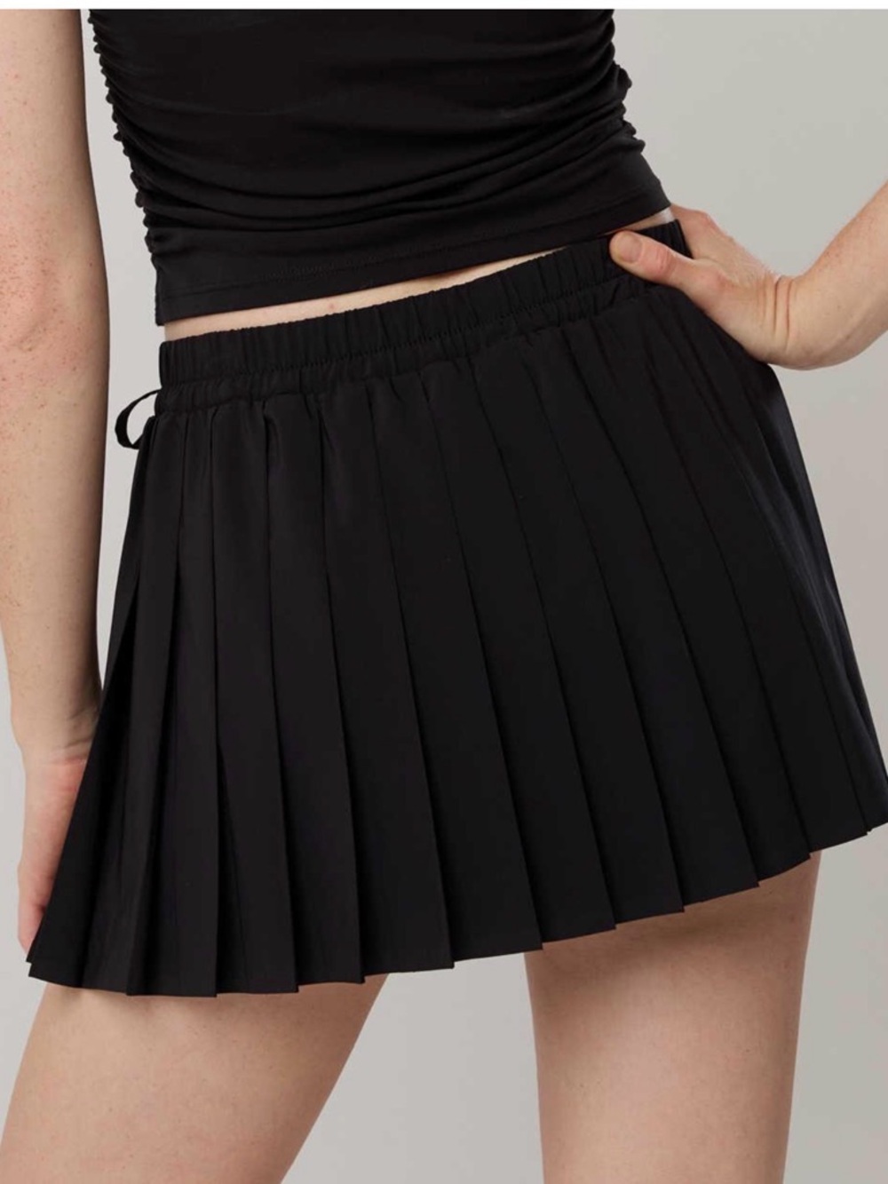 WOMENS BLACK MINI SKIRT SIZE M! - Picture 7 of 11